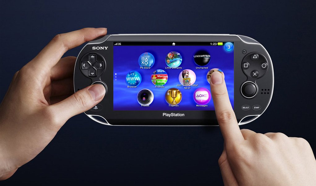 PS Vita chega ao Brasil nesta sexta-feira (Foto: Divulgação) PS Vita chega ao Brasil nesta sexta-feira