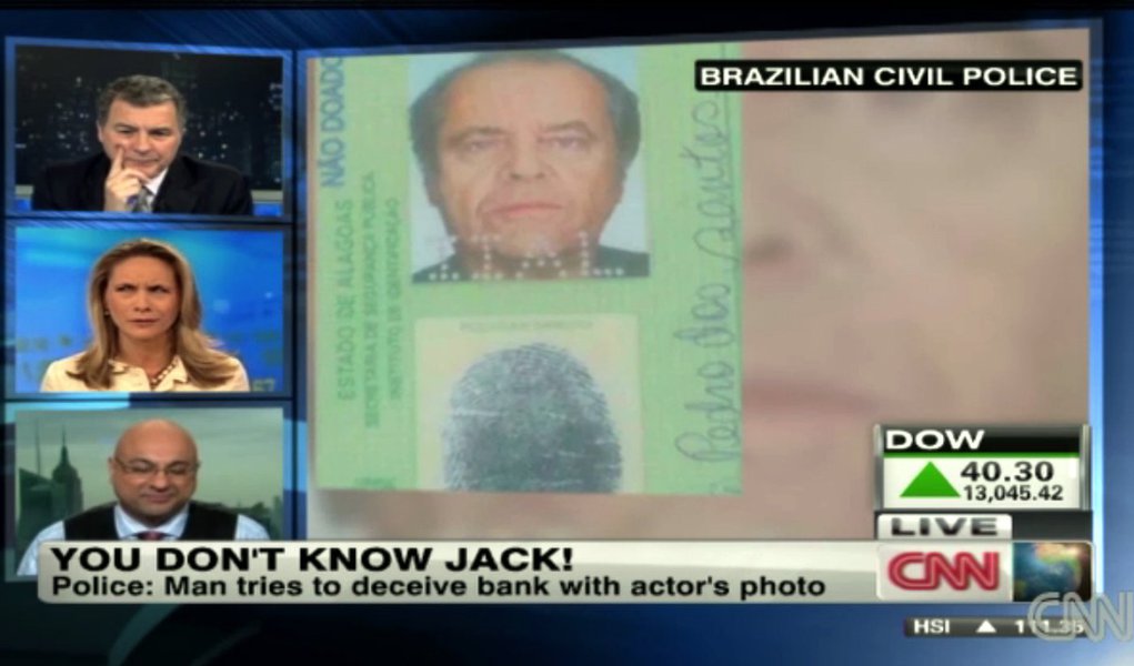Jack Nicholson “recifense” bombou em todo mundo (Foto: Reprodução/Internet) Jack Nicholson “recifense” bombou em todo mundo