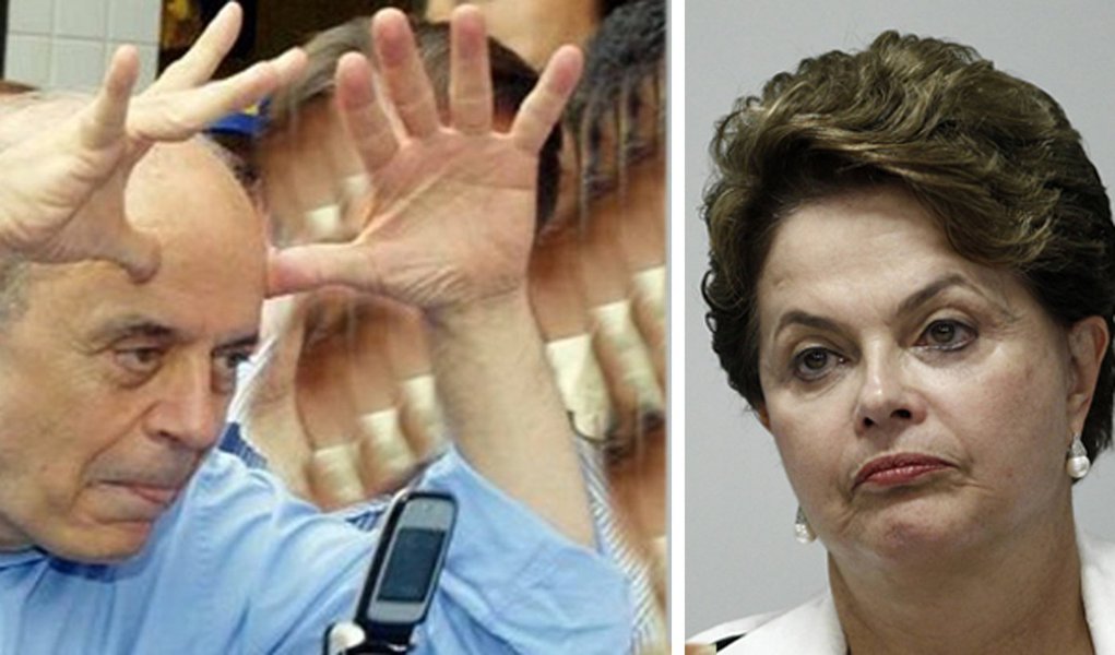 "Dilma escolheu ministros suspeitos", diz Serra (Foto: Divulgação) "Dilma escolheu ministros suspeitos", diz Serra