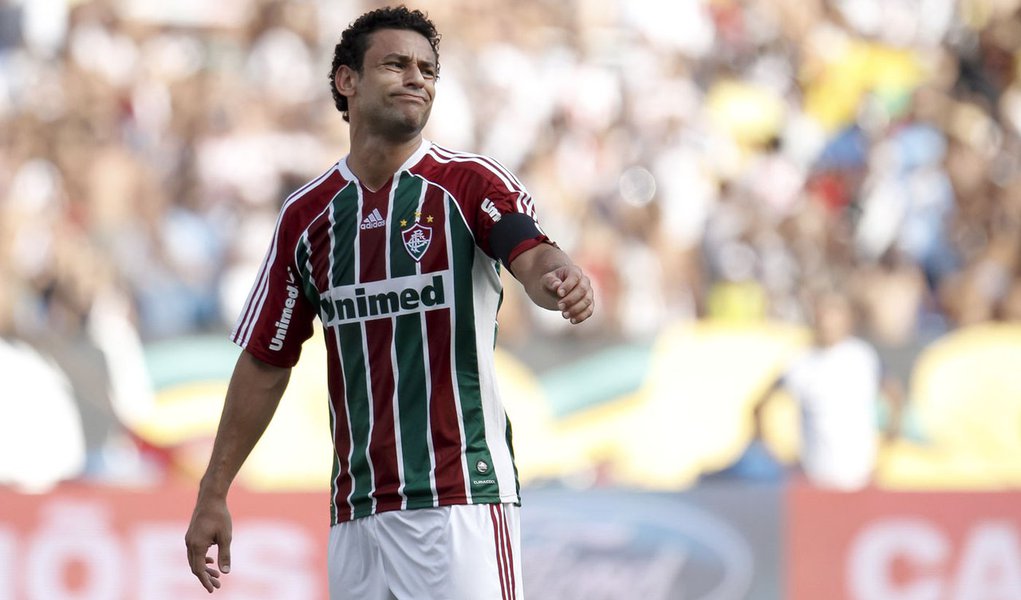 Fred desmente o pai e assegura ter se machucado (Foto: Ide Gomes/ Agência Estado) Fred desmente o pai e assegura ter se machucado