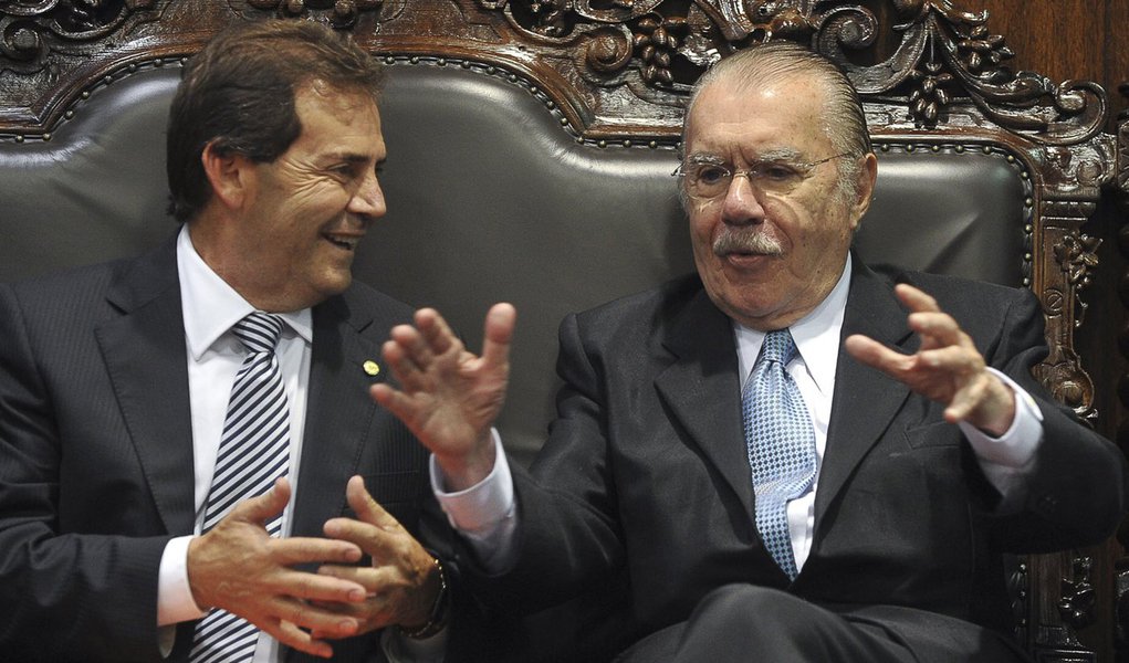 Sarney quer esforço para uniformizar ICMS interestadual (Foto: ANTONIO CRUZ/Agência Brasil) Sarney quer esforço para uniformizar ICMS interestadual