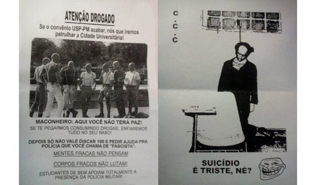 Radicalização na USP ressuscita estilo CCC (Foto: Reprodução) Radicalização na USP ressuscita estilo CCC