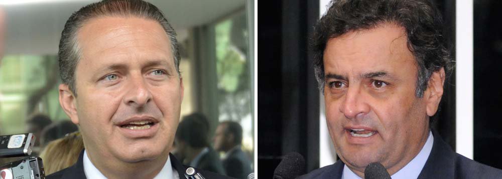 Eduardo e Aécio juntos por mandato de cinco anos Eduardo e Aécio juntos por mandato de cinco anos