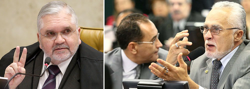 Gurgel reafirma: Genoino e Cunha 'não deveriam estar' na Câmara Gurgel reafirma: Genoino e Cunha 'não deveriam estar' na Câmara