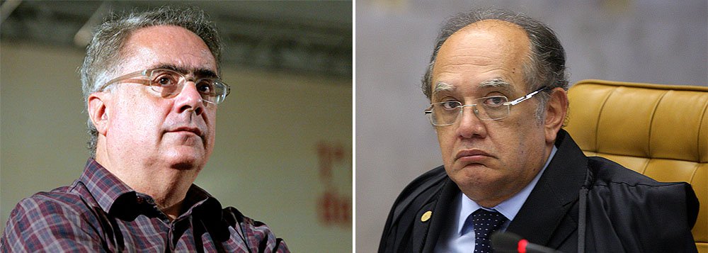 Nassif chama Gilmar Mendes de coronel Nassif chama Gilmar Mendes de coronel