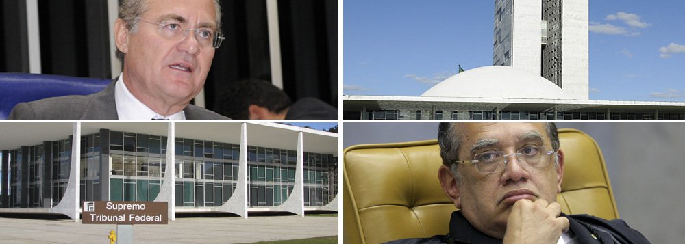 Renan recoloca o STF no seu devido lugar Renan recoloca o STF no seu devido lugar