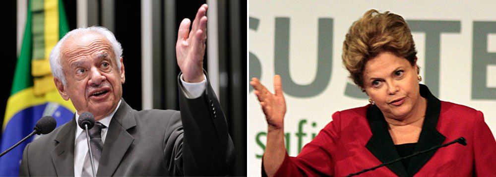 Simon chama Dilma de "marechala" Simon chama Dilma de "marechala"