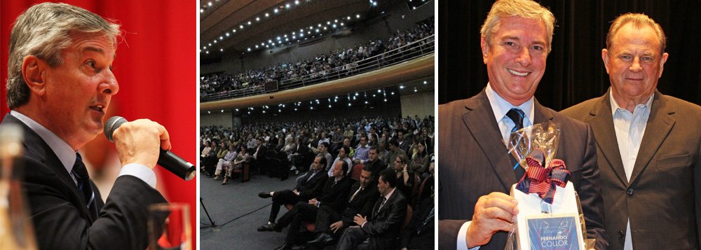 Em palestra, Collor defende o parlamentarismo e o Mercosul Em palestra, Collor defende o parlamentarismo e o Mercosul