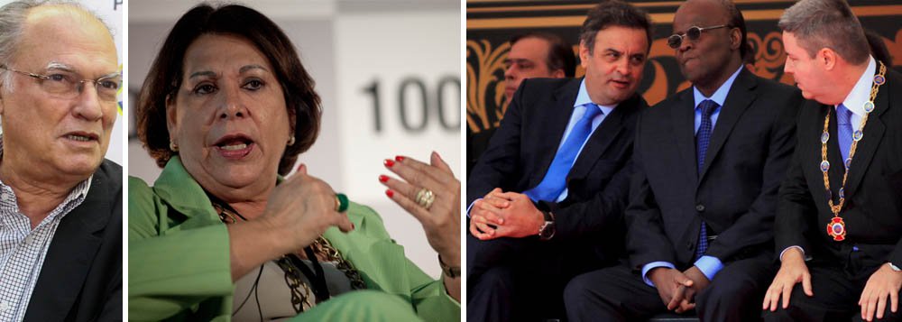 MD seduz Eliana, Aécio mira Barbosa: juízes políticos? MD seduz Eliana, Aécio mira Barbosa: juízes políticos?
