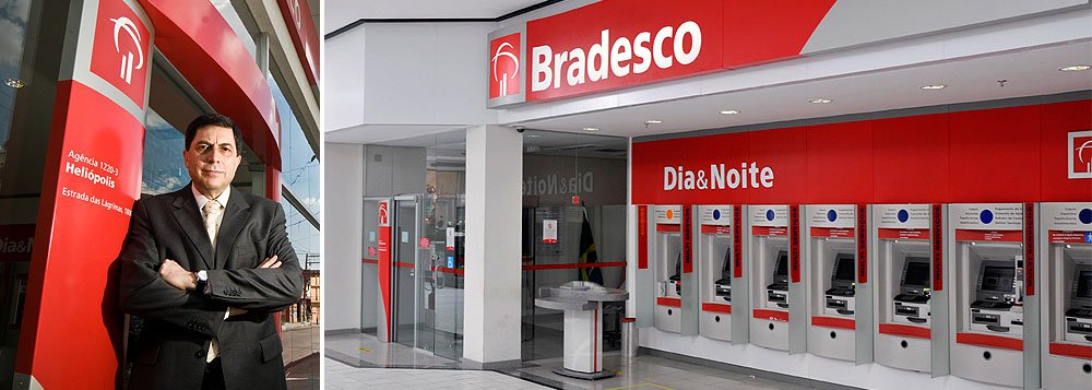 Lucro do Bradesco cresce 4,5% e chega a R$ 2,9 bi Lucro do Bradesco cresce 4,5% e chega a R$ 2,9 bi