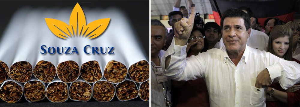 Presidente paraguaio é inimigo número 1 da Souza Cruz Presidente paraguaio é inimigo número 1 da Souza Cruz
