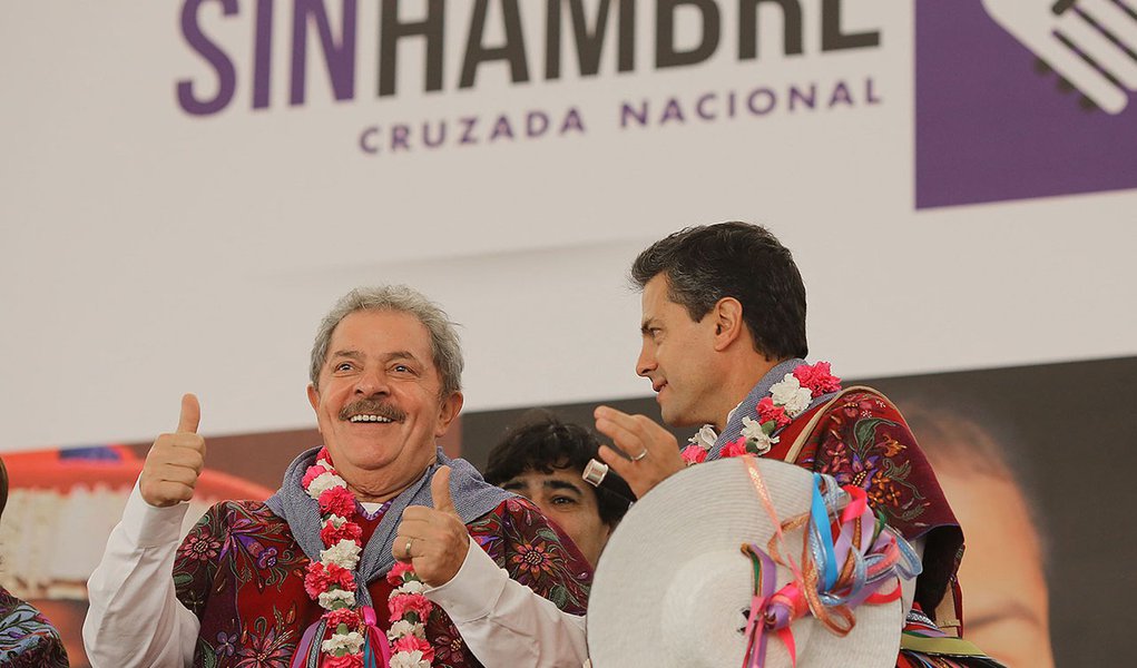 Inspirado em Lula, México lança seu Fome Zero (Foto: STUCKERT) Inspirado em Lula, México lança seu Fome Zero