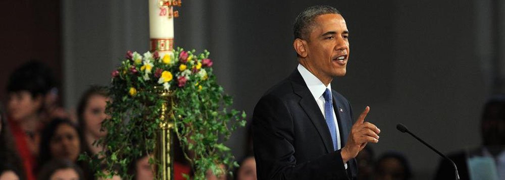 Obama em Boston: "Escolheram a cidade errada" Obama em Boston: "Escolheram a cidade errada"