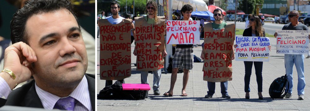 Petistas deixam comissão presidida por Feliciano Petistas deixam comissão presidida por Feliciano