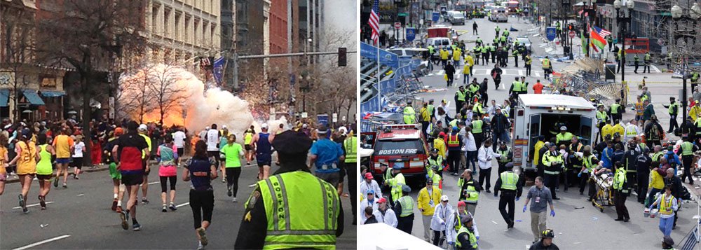 Polícia nega prisão de suspeito de atentado em Boston Polícia nega prisão de suspeito de atentado em Boston