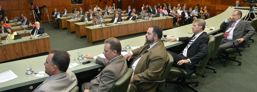 Carta de Goiás defende novo pacto federativo (Foto: Sergio Rocha) Carta de Goiás defende novo pacto federativo