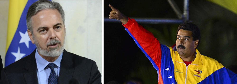 Patriota parabeniza Maduro pela vitória na Venezuela Patriota parabeniza Maduro pela vitória na Venezuela