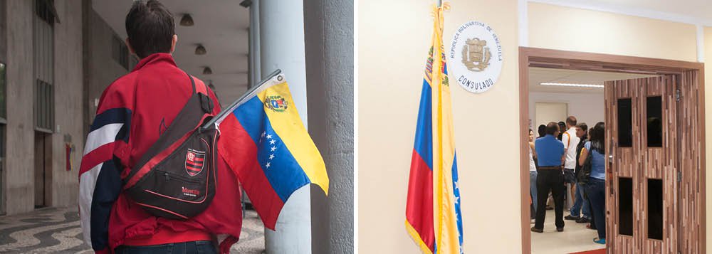 Venezuelanos residentes também podem votar Venezuelanos residentes também podem votar