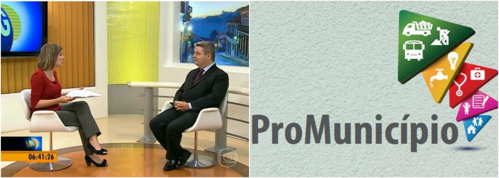 Bom Dia Minas: Anastasia destaca o ProMunicípio Bom Dia Minas: Anastasia destaca o ProMunicípio