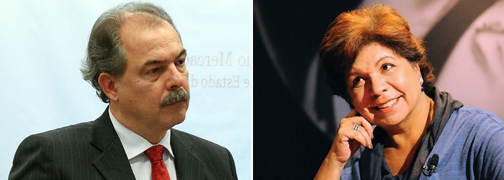 Mercadante a Dora: "inflação está controlada" Mercadante a Dora: "inflação está controlada"