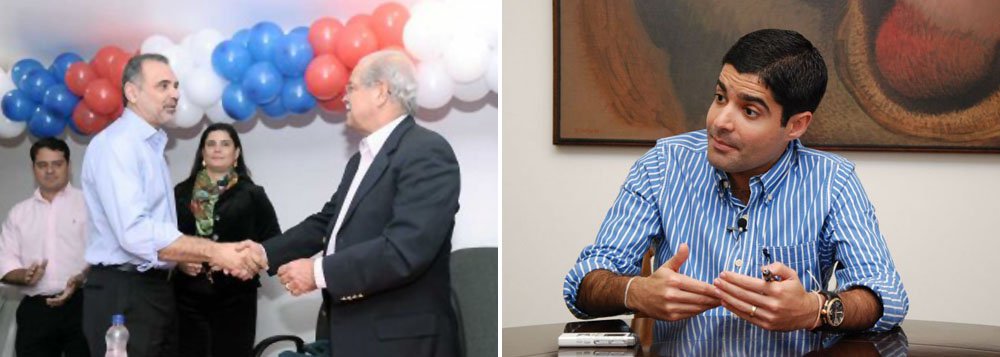 Sem rancor, ACM Neto parabeniza César Borges Sem rancor, ACM Neto parabeniza César Borges