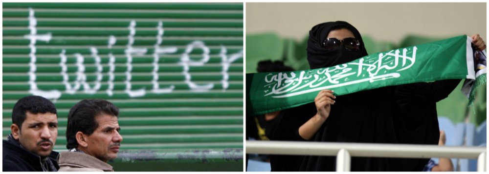 Arábia Saudita pode acabar com anonimato no Twitter Arábia Saudita pode acabar com anonimato no Twitter