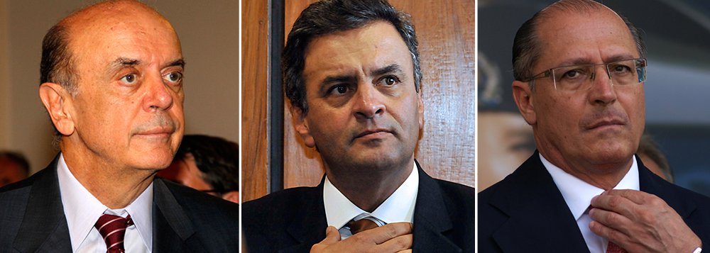 Serra não tem pressa em dar resposta sobre Aécio Serra não tem pressa em dar resposta sobre Aécio