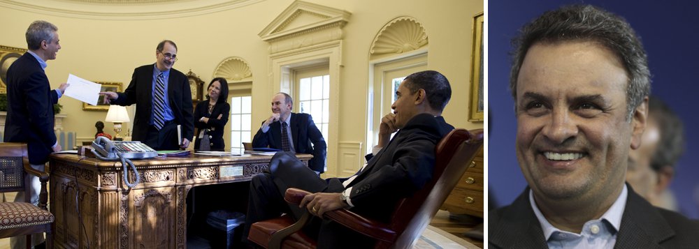 Aécio quer importar guru de Obama para eleição em 2014 Aécio quer importar guru de Obama para eleição em 2014
