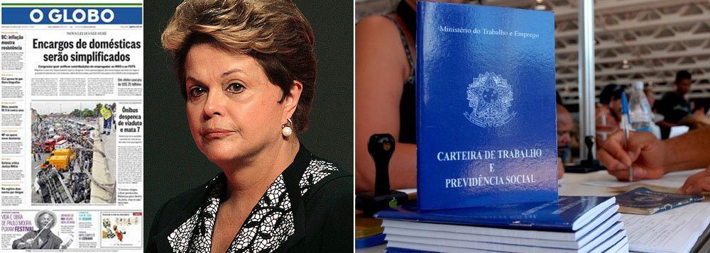 Globo acusa Dilma de colocar fogo no País Globo acusa Dilma de colocar fogo no País