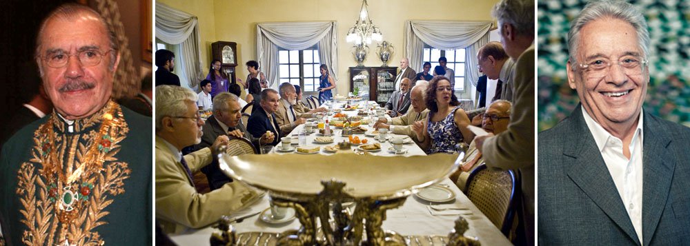 Sarney dá lição de generosidade em FHC Sarney dá lição de generosidade em FHC