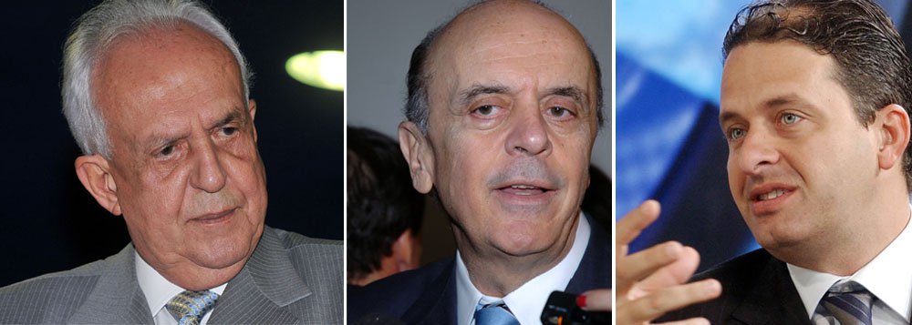 Jarbas quer José Serra apoiando Eduardo Campos Jarbas quer José Serra apoiando Eduardo Campos
