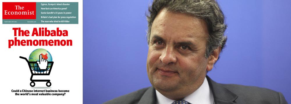 'The Economist' impulsiona candidatura Aécio 'The Economist' impulsiona candidatura Aécio
