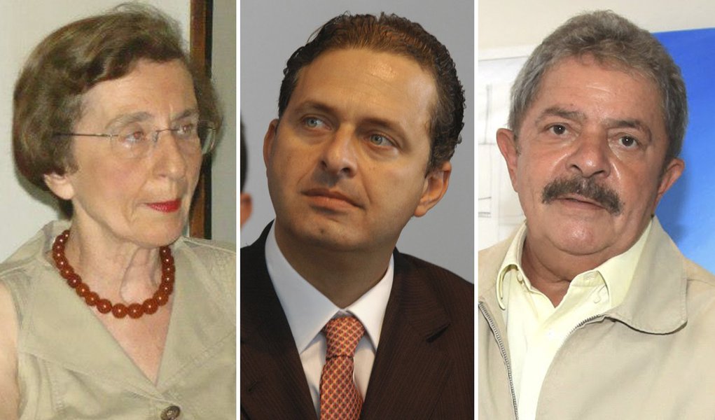 Filha de Prestes critica Lula e Eduardo Campos Filha de Prestes critica Lula e Eduardo Campos