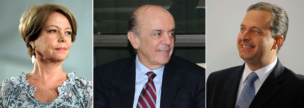 Campos teve encontro secreto com José Serra Campos teve encontro secreto com José Serra