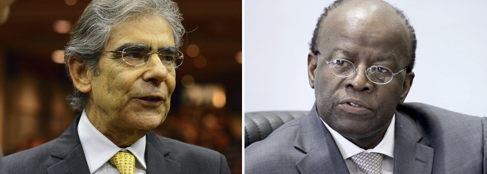 Ayres Britto não vê 'conluio' apontado por Barbosa Ayres Britto não vê 'conluio' apontado por Barbosa