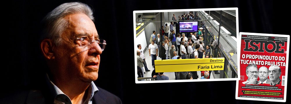 FHC diz que PSDB “não é farinha do mesmo saco” www.brasil247.com - FHC diz que PSDB “não é farinha do mesmo saco”