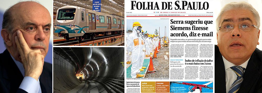 'Serra sugeriu acordo a Siemens', diz diretor 'Serra sugeriu acordo a Siemens', diz diretor