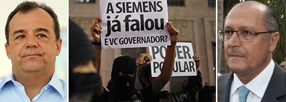 Depois de Cabral, Alckmin é o novo alvo das ruas Depois de Cabral, Alckmin é o novo alvo das ruas
