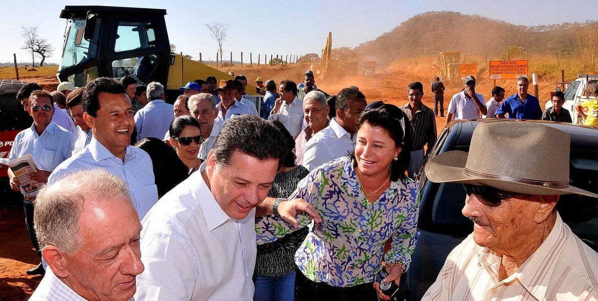 Perillo: "Povo não quer briga, quer resultados" (Foto: Lailson Damasio ) Perillo: "Povo não quer briga, quer resultados"