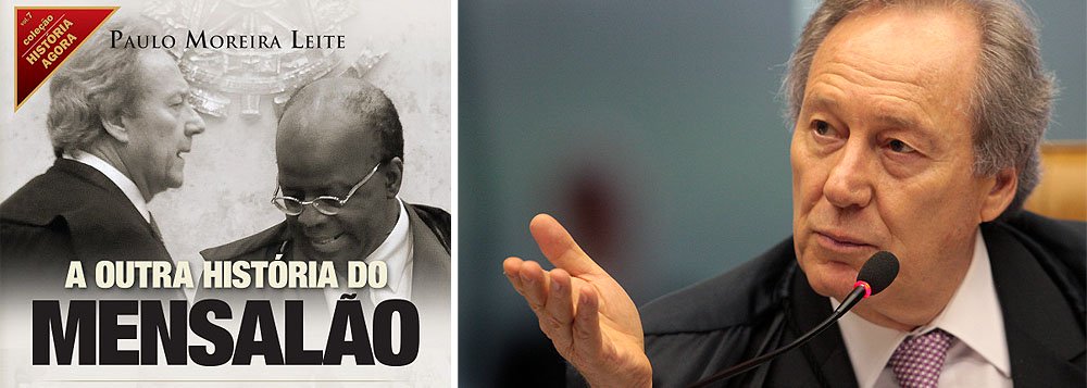Lewandowski recomenda livro sobre o outro lado do mensalão Lewandowski recomenda livro sobre o outro lado do mensalão