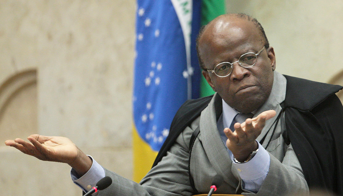 Barbosa incomoda ao priorizar caso dos TRFs (Foto: Nelson Jr./SCO/STF) Barbosa incomoda ao priorizar caso dos TRFs
