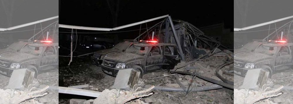 Parentes de agente cobram laudo de explosão Parentes de agente cobram laudo de explosão