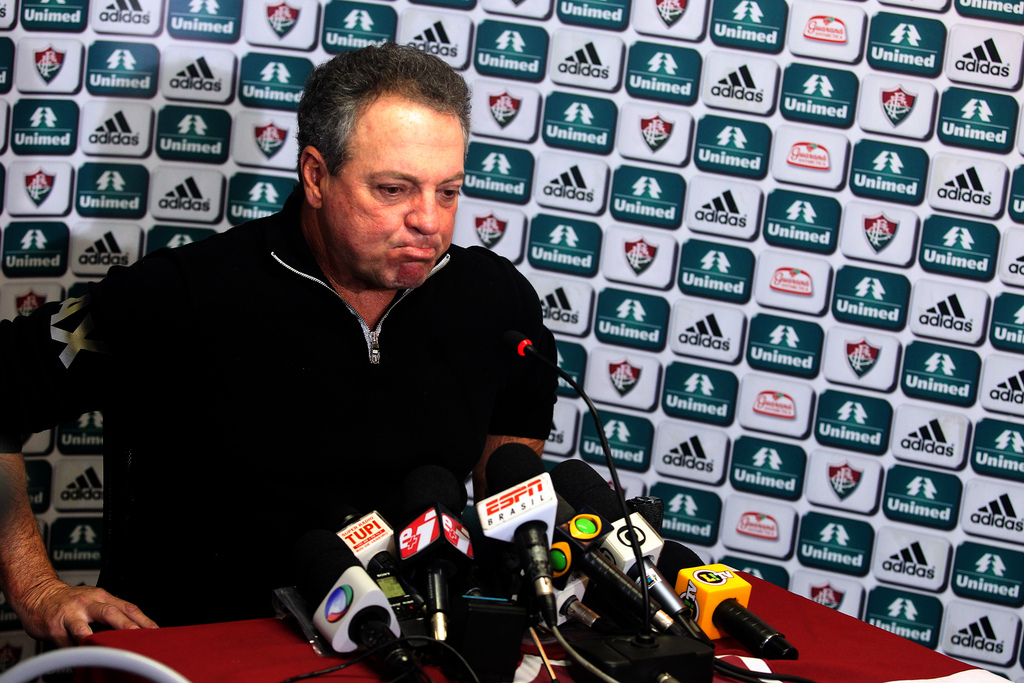 Campeão brasileiro em 2012, Abel deixa o Fluminense (Foto: NELSON PEREZ/FLUMINENSE F.C.) Campeão brasileiro em 2012, Abel deixa o Fluminense