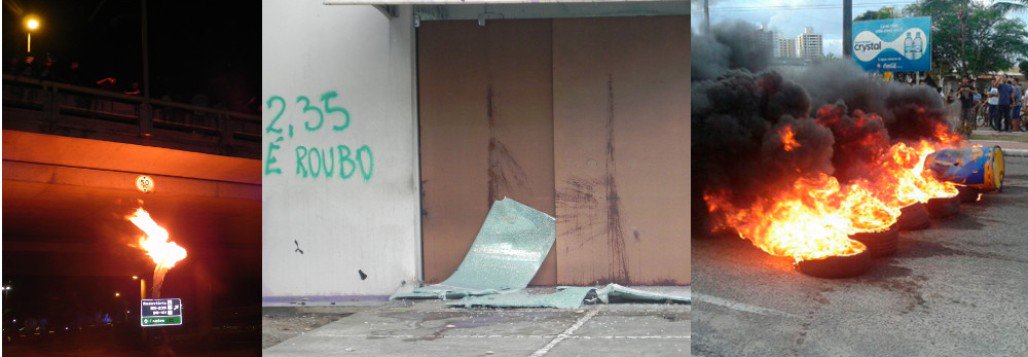 "Não Pago" volta a queimar João, apedreja ônibus e fecha terminal DIA "Não Pago" volta a queimar João, apedreja ônibus e fecha terminal DIA