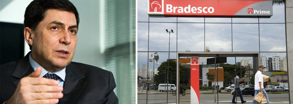 Bradesco aponta queda na inadimplência Bradesco aponta queda na inadimplência