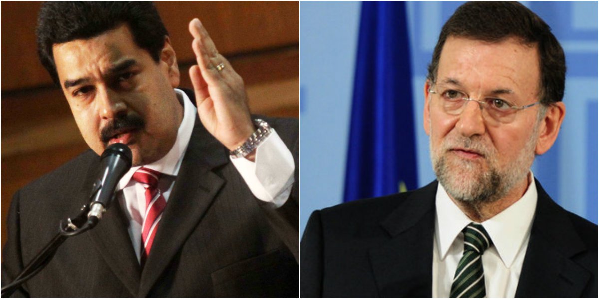 Maduro chama premiê espanhol de "corrupto" Maduro chama premiê espanhol de "corrupto"