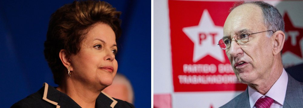 Ausente, Dilma defende plebiscito em carta ao PT Ausente, Dilma defende plebiscito em carta ao PT