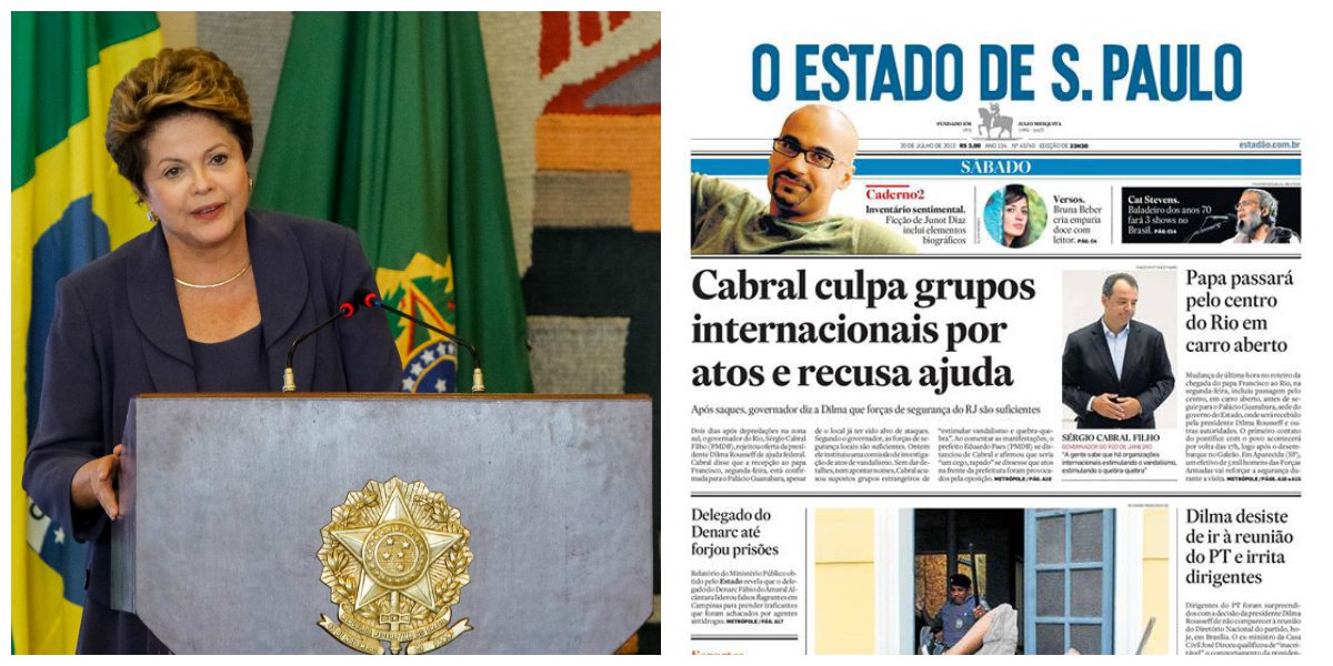 Estadão não lê Estadão e critica Dilma Estadão não lê Estadão e critica Dilma