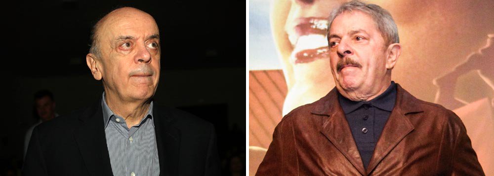Serra já sonha até em disputa com Lula em 2014 Serra já sonha até em disputa com Lula em 2014