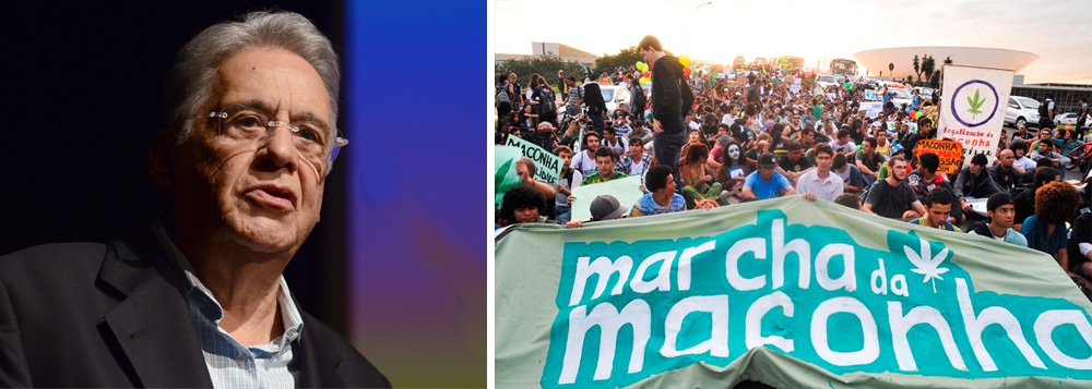 FHC abraça de vez a liberação da maconha FHC abraça de vez a liberação da maconha